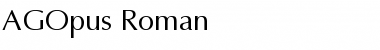 Download AGOpus Font