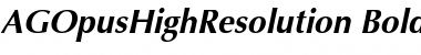 Download AGOpusHighResolution Font