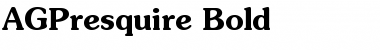 Download AGPresquire Font