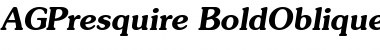 Download AGPresquire Font