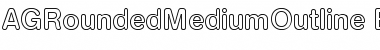 Download AGRoundedMediumOutline-Book Font Download AGRoundedMediumOutline-Book Font