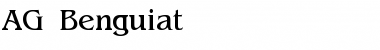 Download AG_Benguiat Font Download AG_Benguiat Font
