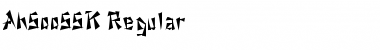 Download AhSooSSK Font Download AhSooSSK Font