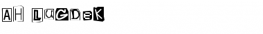 Download AH_LuGDeK Font Download AH_LuGDeK Font