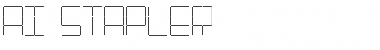 Download AI stapler Font Download AI stapler Font