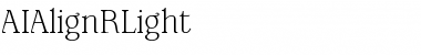 Download AIAlign Font