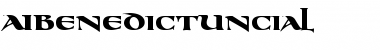 Download AIBenedictUncial Font Download AIBenedictUncial Font