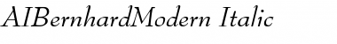 Download AIBernhardModern Font Download AIBernhardModern Font