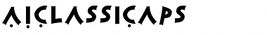 Download AIClassiCaps Font Download AIClassiCaps Font