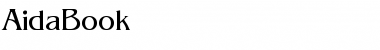 Download AidaBook Font Download AidaBook Font