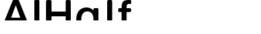 Download AIHalf Font Download AIHalf Font