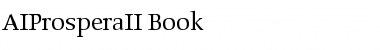 Download AIProsperaII Font Download AIProsperaII Font