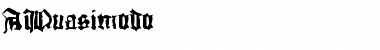 Download AIQuasimodo Font Download AIQuasimodo Font