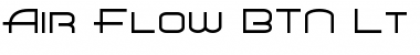 Download Air Flow BTN Lt Font