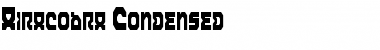 Download Airacobra Condensed Font Download Airacobra Condensed Font