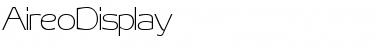 Download AireoDisplay Font