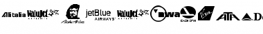 Download Airline Logos Past and Present Font Download Airline Logos Past and Present Font