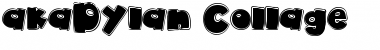 Download akaDylan Collage Font Download akaDylan Collage Font
