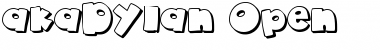 Download akaDylan Open Font Download akaDylan Open Font