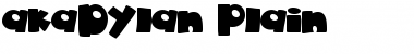 Download akaDylan Plain Font Download akaDylan Plain Font