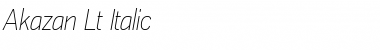 Download Akazan Font
