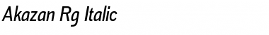 Download Akazan Font
