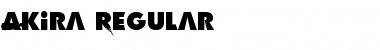 Download Akira Font Download Akira Font