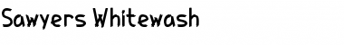 Download Sawyer's Whitewash Font
