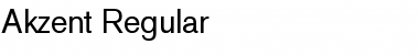 Download Akzent Font