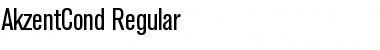 Download AkzentCond Font