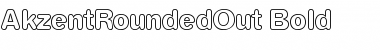 Download AkzentRoundedOut Font Download AkzentRoundedOut Font