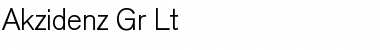 Download Akzidenz Gr Lt Font