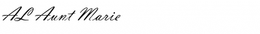 Download AL Aunt Marie Font Download AL Aunt Marie Font