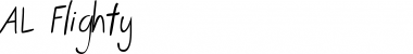 Download AL Flighty Font Download AL Flighty Font