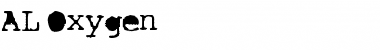 Download AL Oxygen Font Download AL Oxygen Font