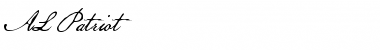 Download AL Patriot Font Download AL Patriot Font