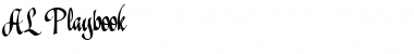 Download AL Playbook Font Download AL Playbook Font