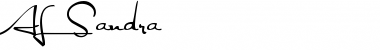 Download AL Sandra Font Download AL Sandra Font