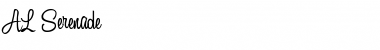 Download AL Serenade Font Download AL Serenade Font