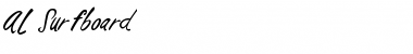 Download AL Surfboard Font Download AL Surfboard Font