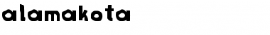 Download alamakota Font