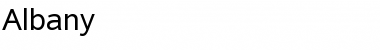 Download Albany Font