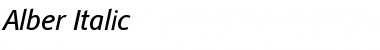 Download Alber Font