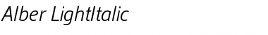 Download Alber Font