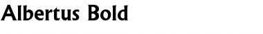 Download Albertus Font