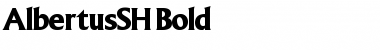Download AlbertusSH Font