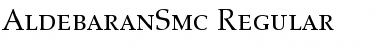 Download AldebaranSmc Font