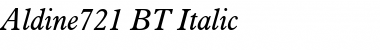Download Aldine721 BT Font