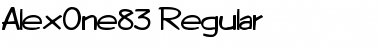 Download AlexOne83 Font