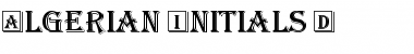 Download Algerian Initials D Font Download Algerian Initials D Font